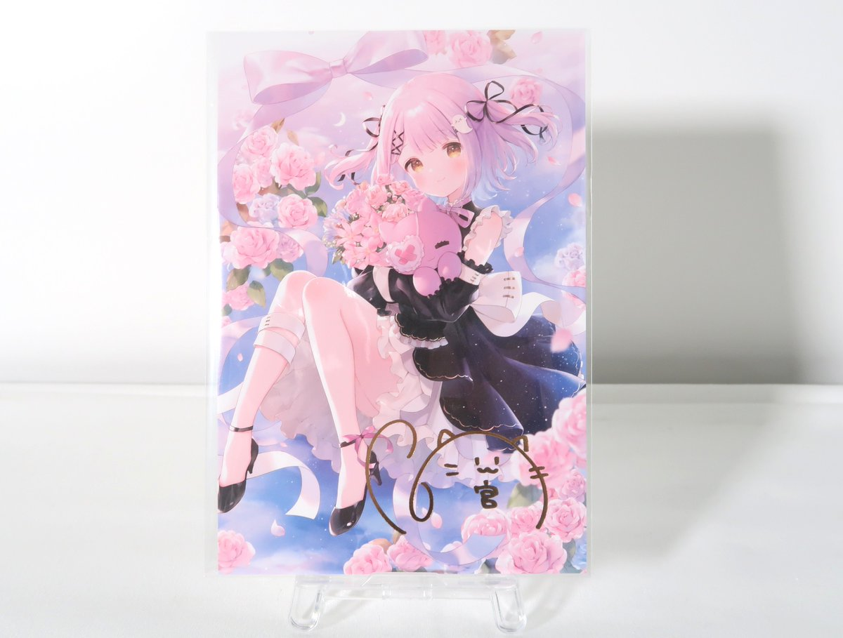 ぶいすぽっ！紫宮るな 1周年記念グッズセット限定特典【箔押し