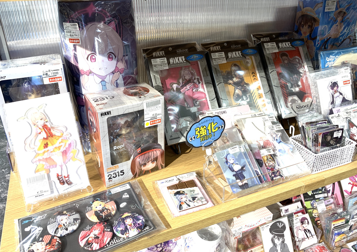 入荷＆展開情報】『NIKKE』『ブルーアーカイブ』売場がさらに充実しま