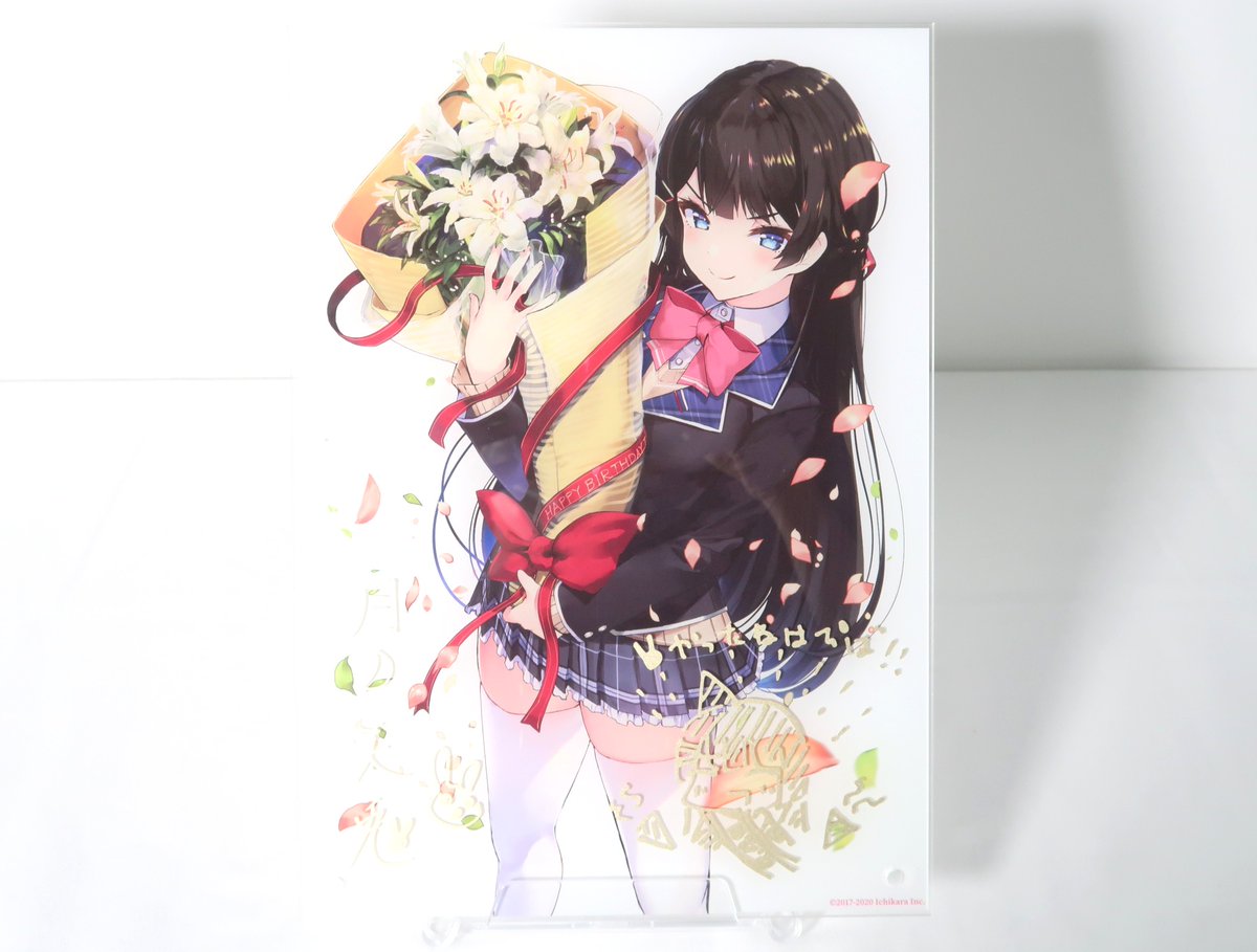 にじさんじ 誕生日グッズ 2020年 アクリルパネル 月ノ美兎 入荷速報】にじさんじ・月ノ美兎 誕生日2020アクリルパネルが