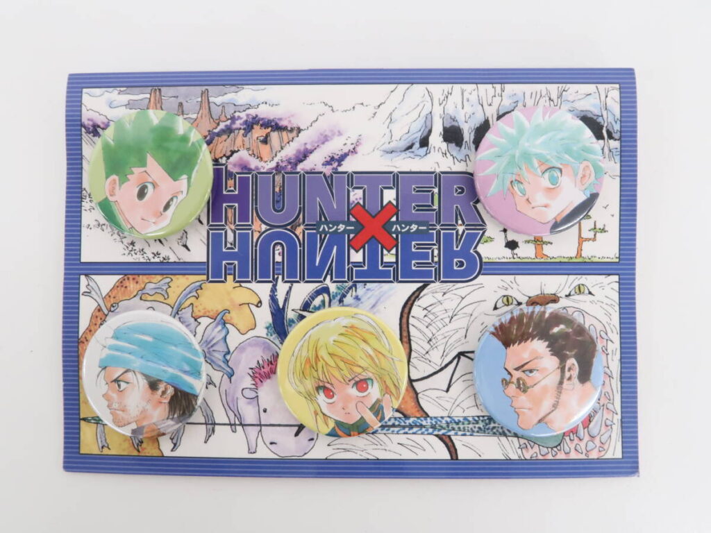 HUNTER×HUNTER ジャンプフェスタ2017グッズ 缶バッジ5個セット