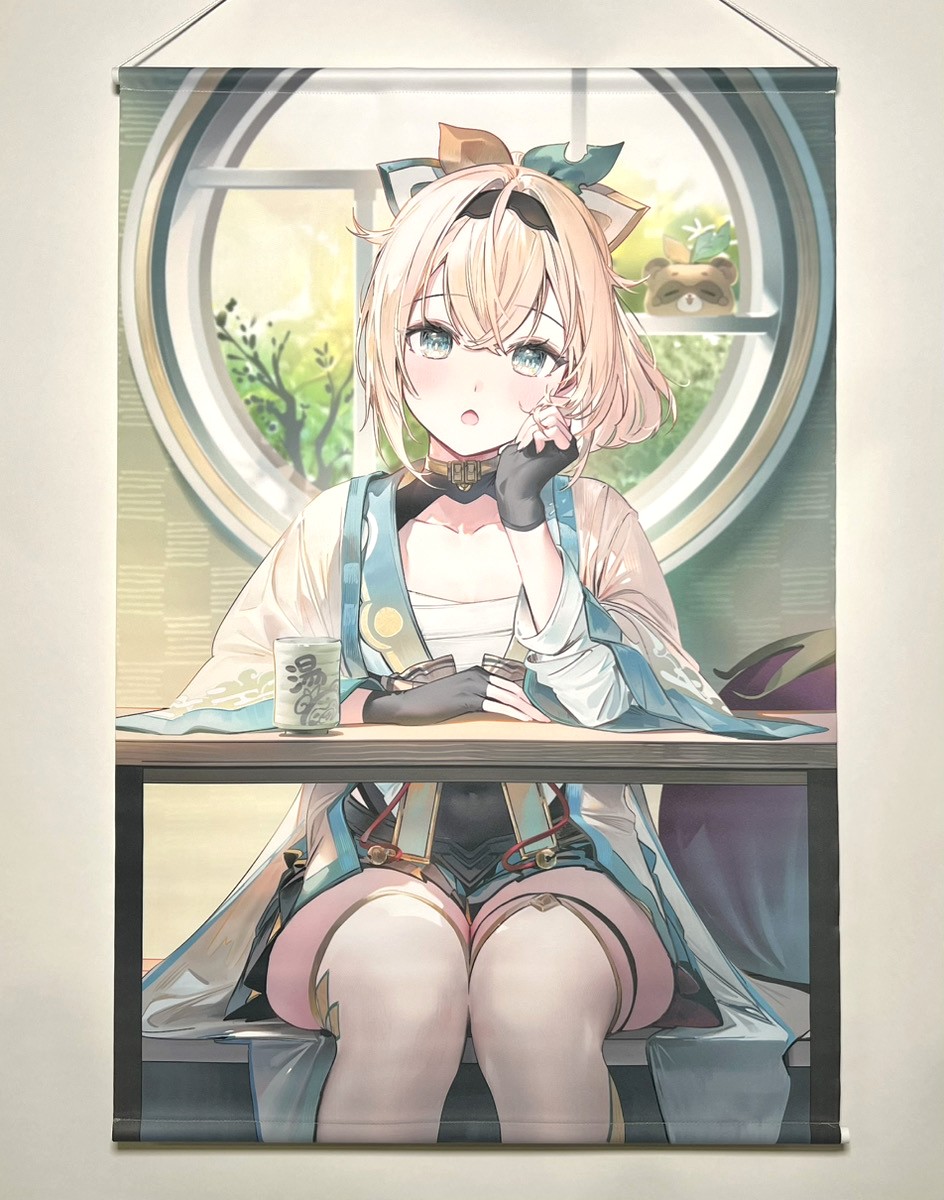 いろはにぽてと♪様確認用 入荷情報】風真いろは殿、癒しのお茶時間──うみぼうず先生による至高