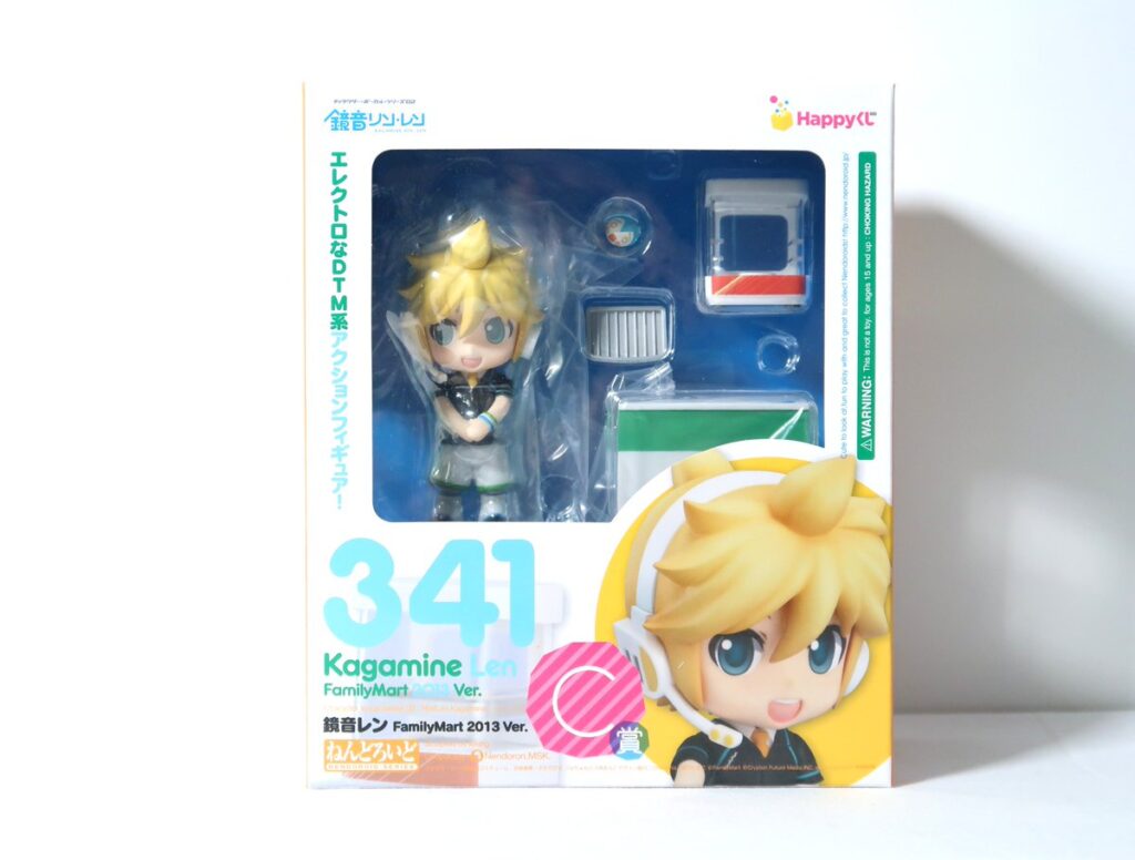 Happyくじ 初音ミク 2013 SUMMER VER. ファミリーマート限定 C賞 ねんどろいど 鏡音レン