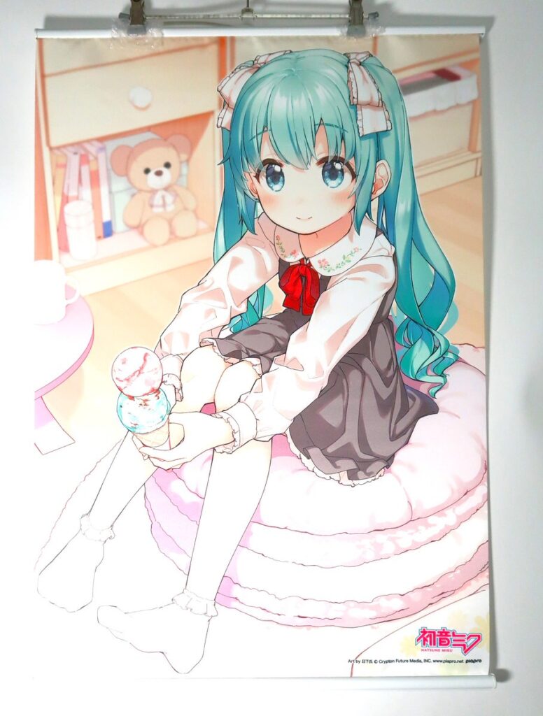 VOCALOID 初音ミク 日下氏イラスト 初音ミクシリーズ B2タペストリー