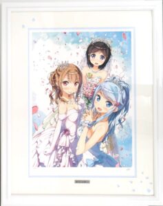 rurudo 複製原画 複製原画への直筆サイン入り】複製原画(A2)C『PLAYROOM