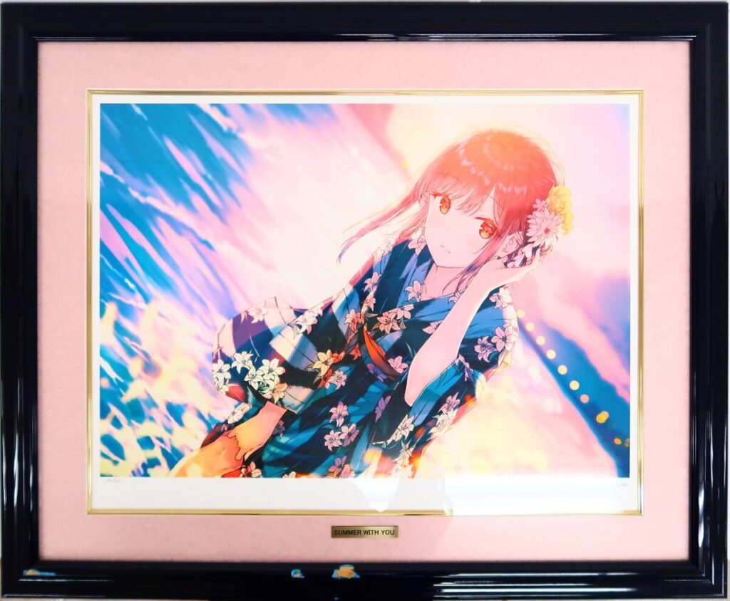 アールビバン 版画 Hiten 「SUMMER WITH YOU」」