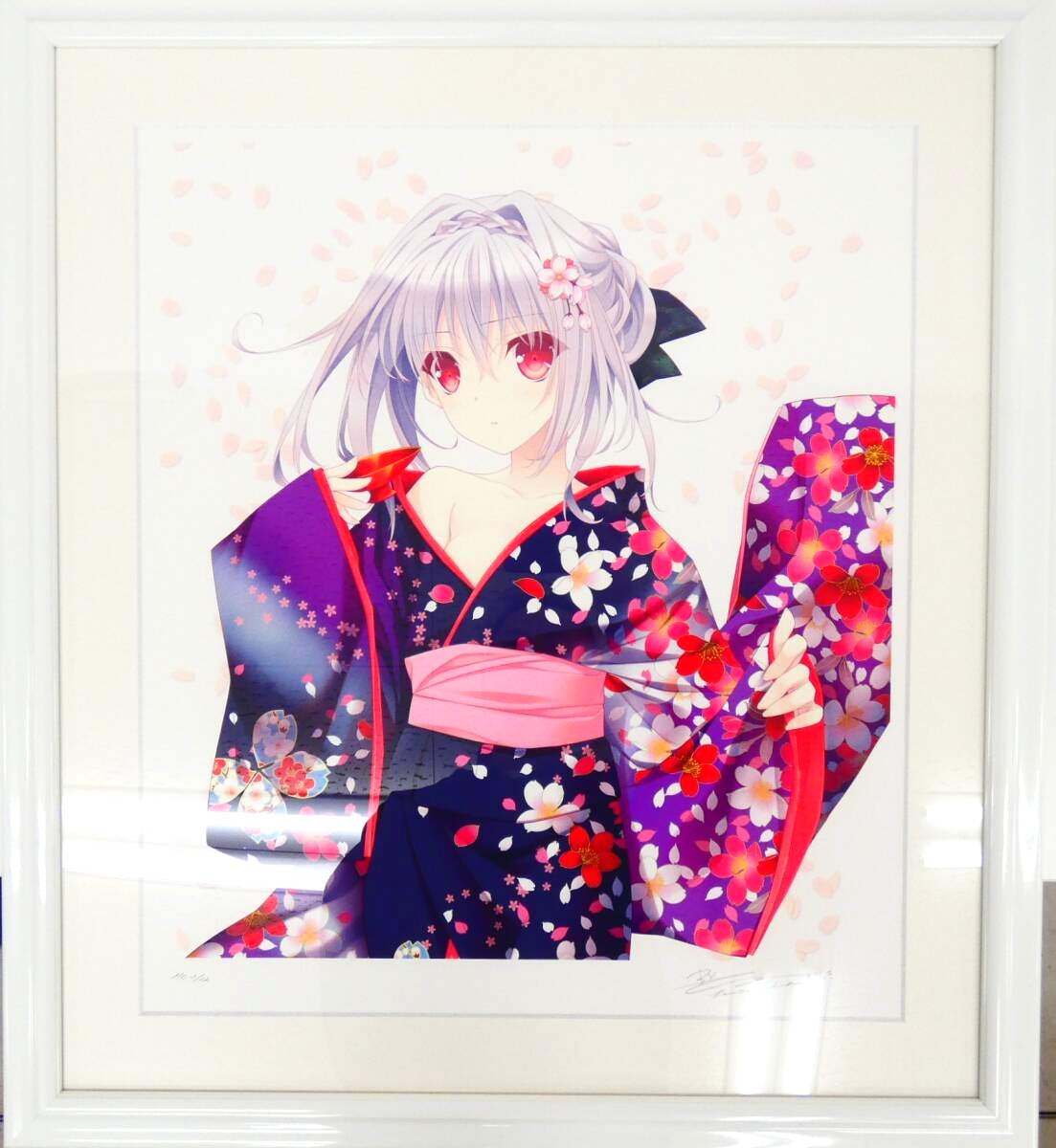 買取実績】鈴平ひろ先生の版画をお買取しました！桜小路ルナ作品