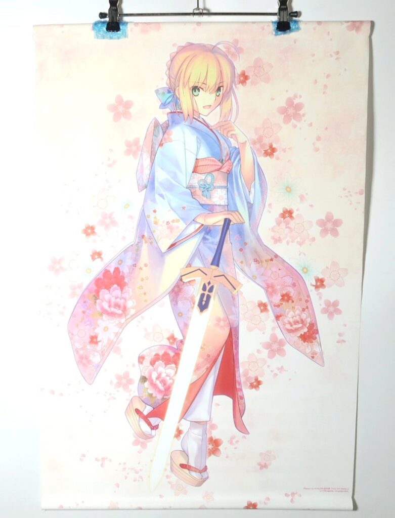 Return to AVALON ~武内崇 Fate ART WORKS~ メロンブックス限定版 有償特典 セイバー B2Wスウェードタペストリー