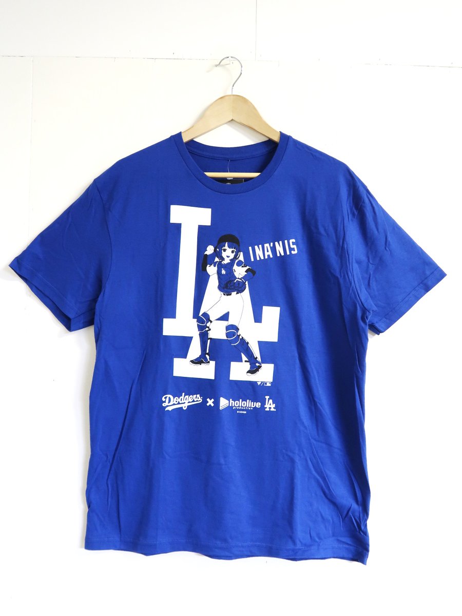 ドジャース　ホロライブ　一伊那尓栖　Tシャツ　S 買取実績】ドジャース × ホロライブ 限定コラボTシャツ 一伊那尓栖