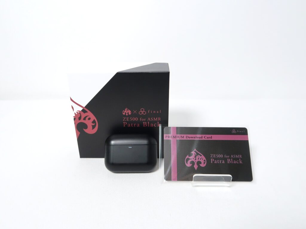VTuber 周防パトラ×final コラボ第3弾 ZE500 for ASMR -Patra Black