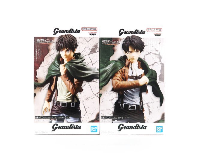 Grandista「進撃の巨人」エレン・イェーガー／リヴァイ 2体セット