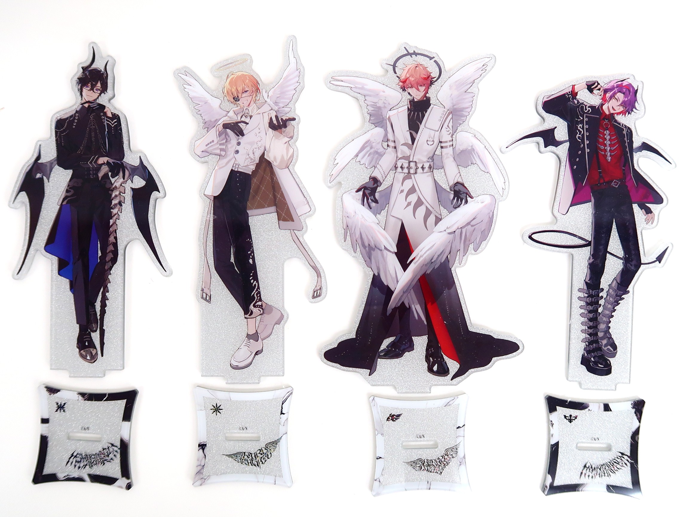 4点セット にじさんじ VOLTACTION Angel×Devil グリッターアクリル