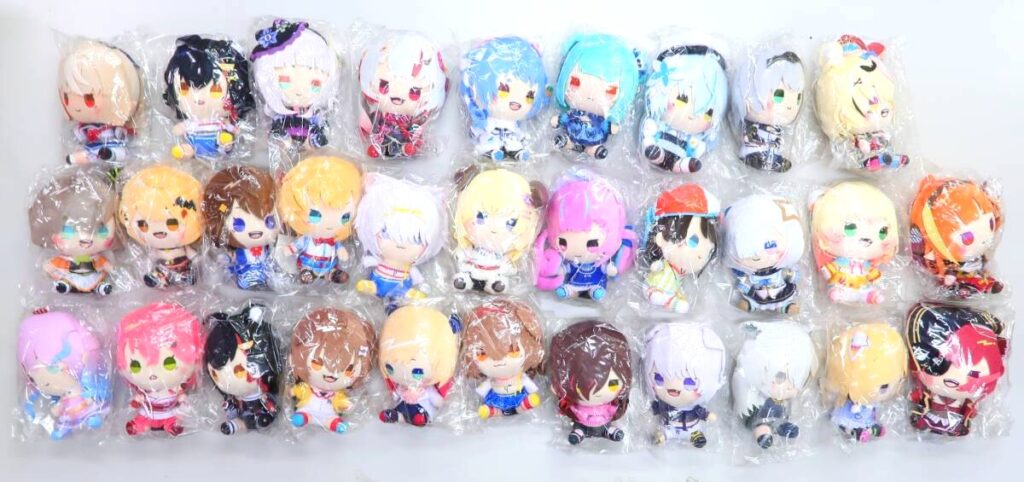 ホロライブ もちどる ぬいぐるみ 31点セットをお売りいただきました 