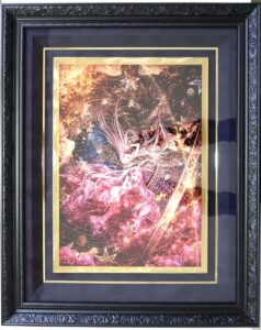 アールビバン 版画 てぃんくる M/E「金烏玉兎の渾天儀」