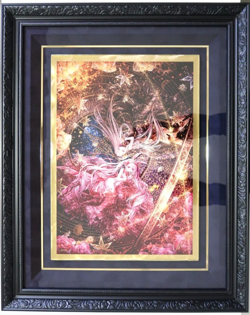 アールビバン 版画 てぃんくる M/E「金烏玉兎の渾天儀」