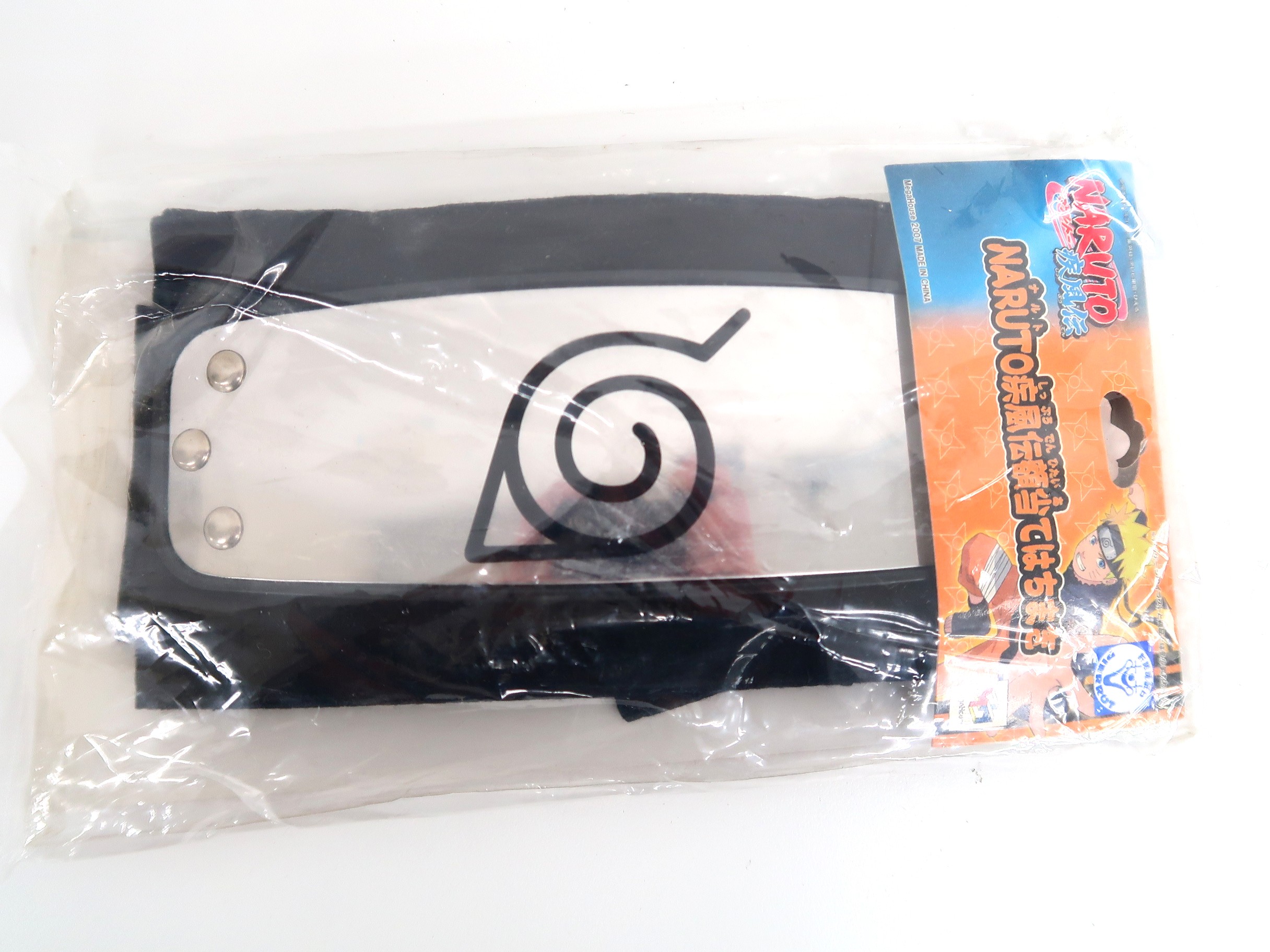 ［公式］NARUTO 額当て ナルト　木ノ葉 NARUTO-ナルト-疾風伝 木ノ葉 額当てはちまき をお売りいただきました