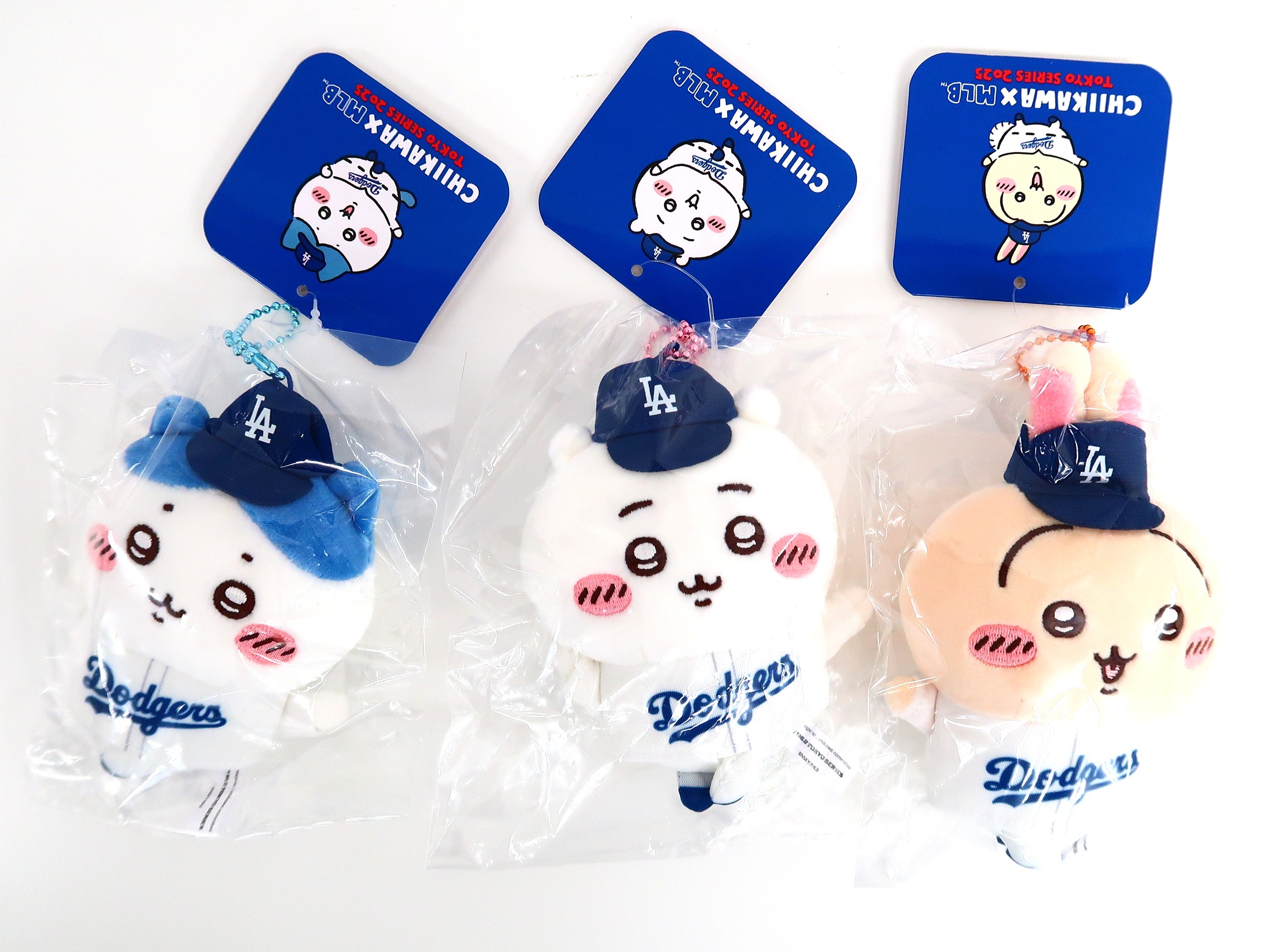 TOKYO オタ活うさぎマスコットMLB ちいかわ [3点セット] SERIES The 🇯🇵🇺🇸 Here! Are Mascots SERIES TOKYO MLB × ⚾️Chiikawa 小物・アクセサリー