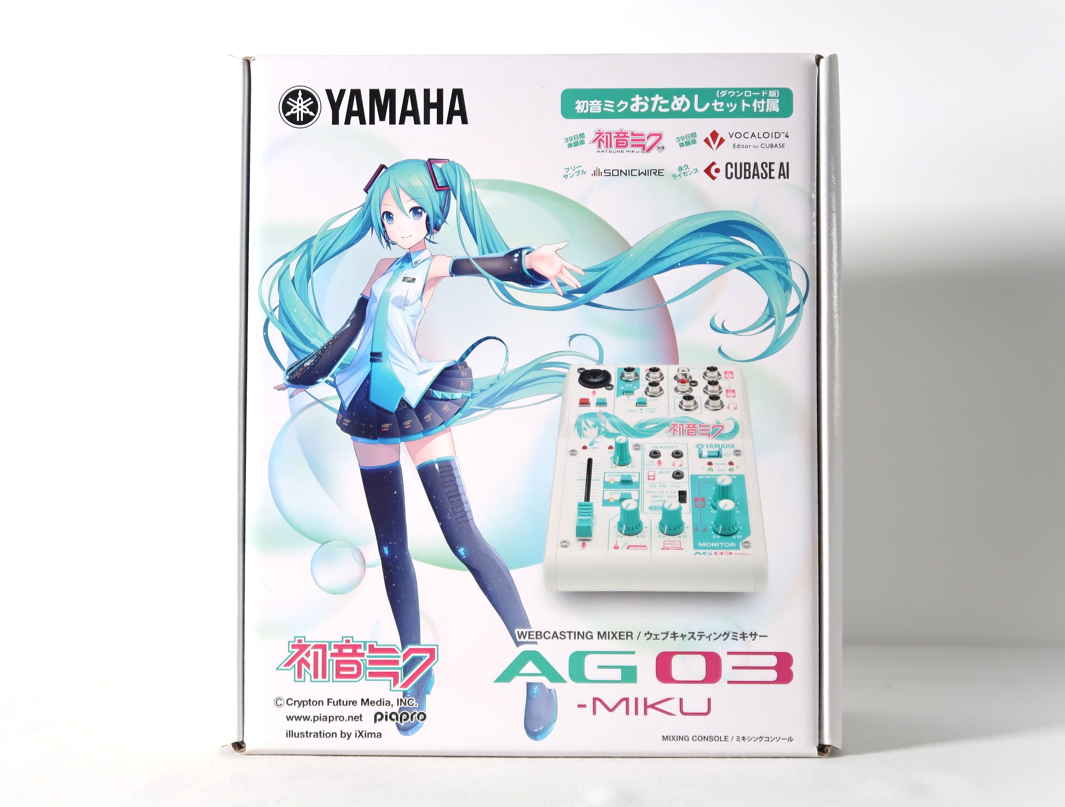 買取実績】ヤマハ 初音ミク ウェブキャスティングミキサー AG03-MIKU