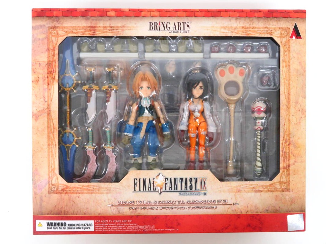 新品未開封 BRING ARTS ファイナルファンタジー9 ジタン&ガーネット ファイナルファンタジーIX BRING ARTS ジタン・トライバル