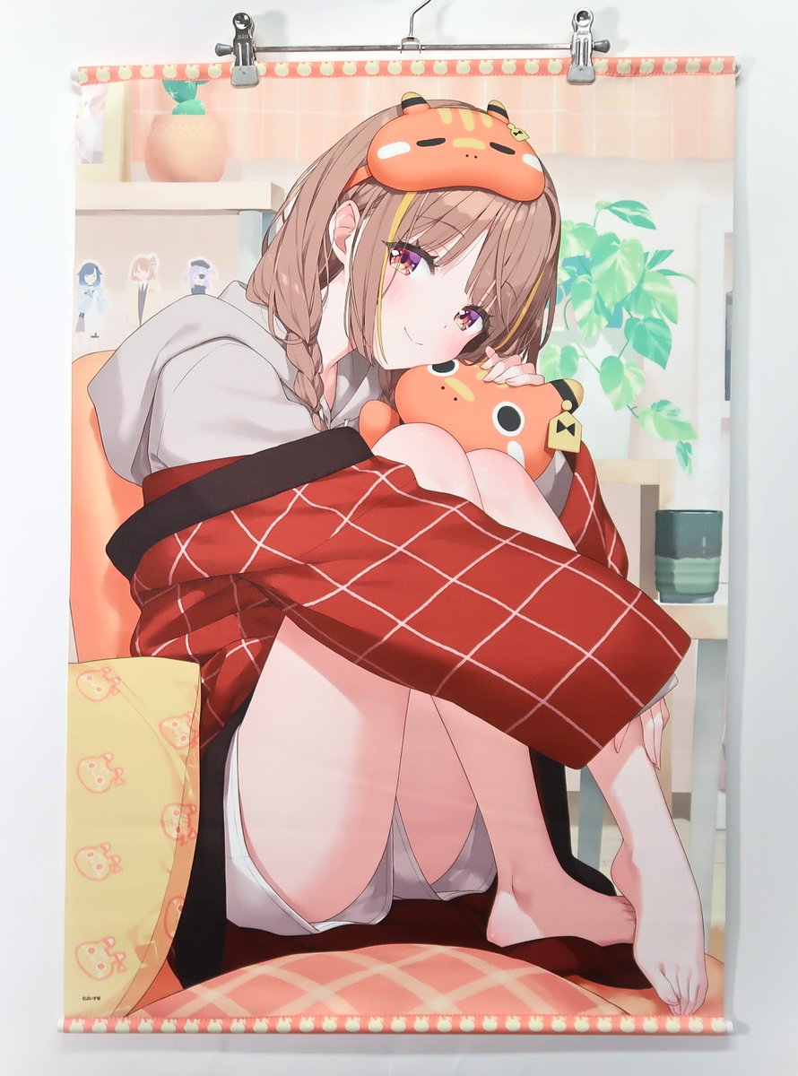 中古タペストリー 千燈ゆうひ B2タペストリー 「バーチャルYouTuber ぶ