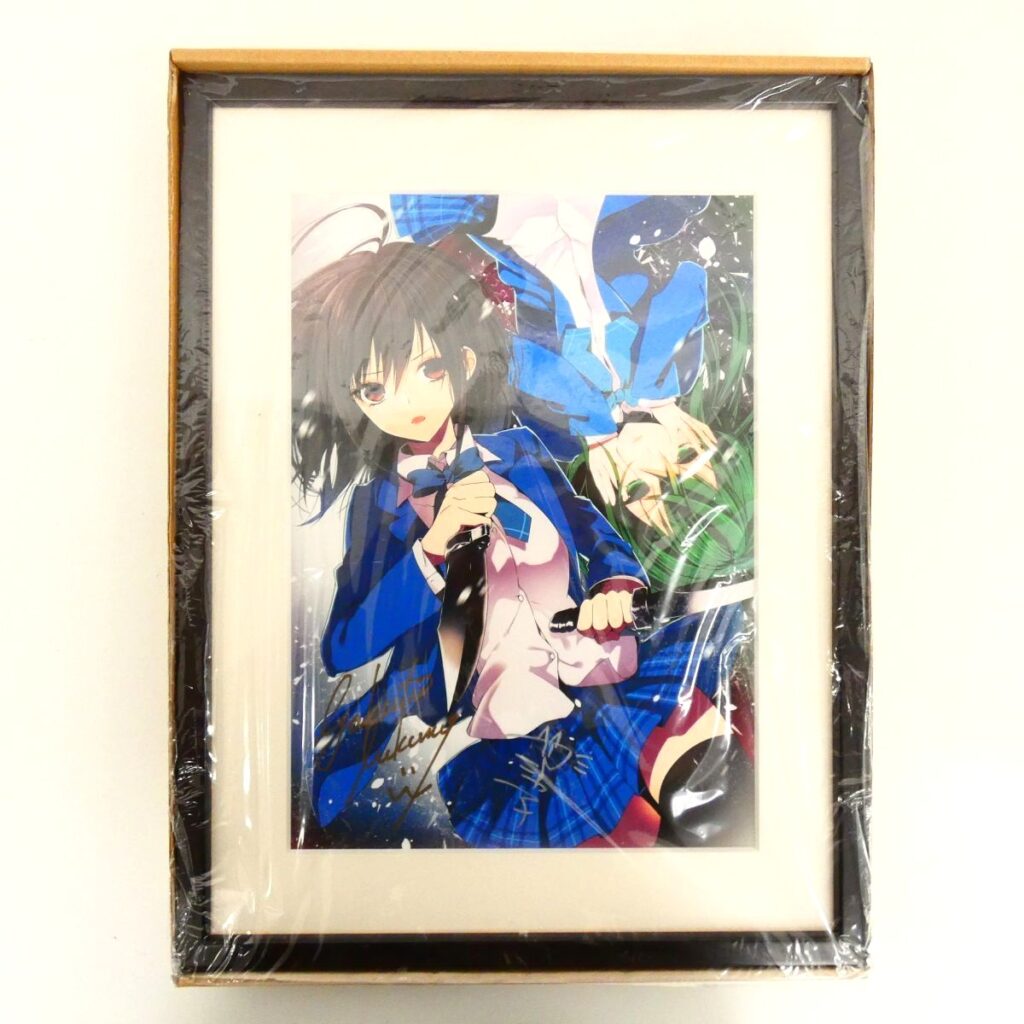 ストライク・ザ・ブラッド 大電撃文庫展・冬 直筆サイン入り 複製原画