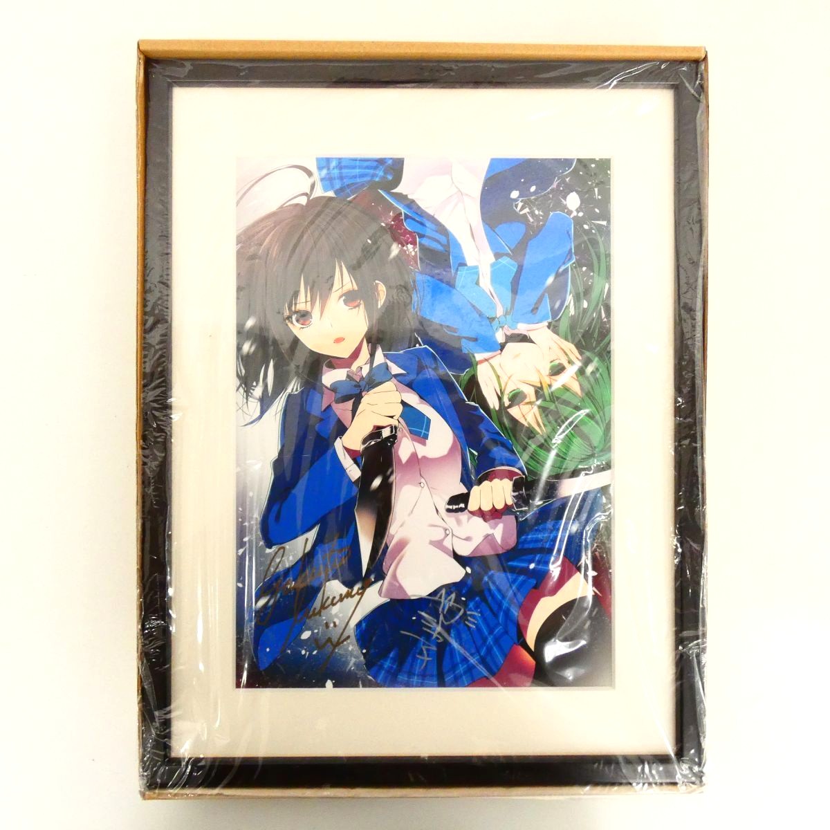 ストライク・ザ・ブラッド 大電撃文庫展 限定 直筆サイン入り 複製原画 宅配買取実績】ストライク・ザ・ブラッド 大電撃文庫展・冬 直筆サイン