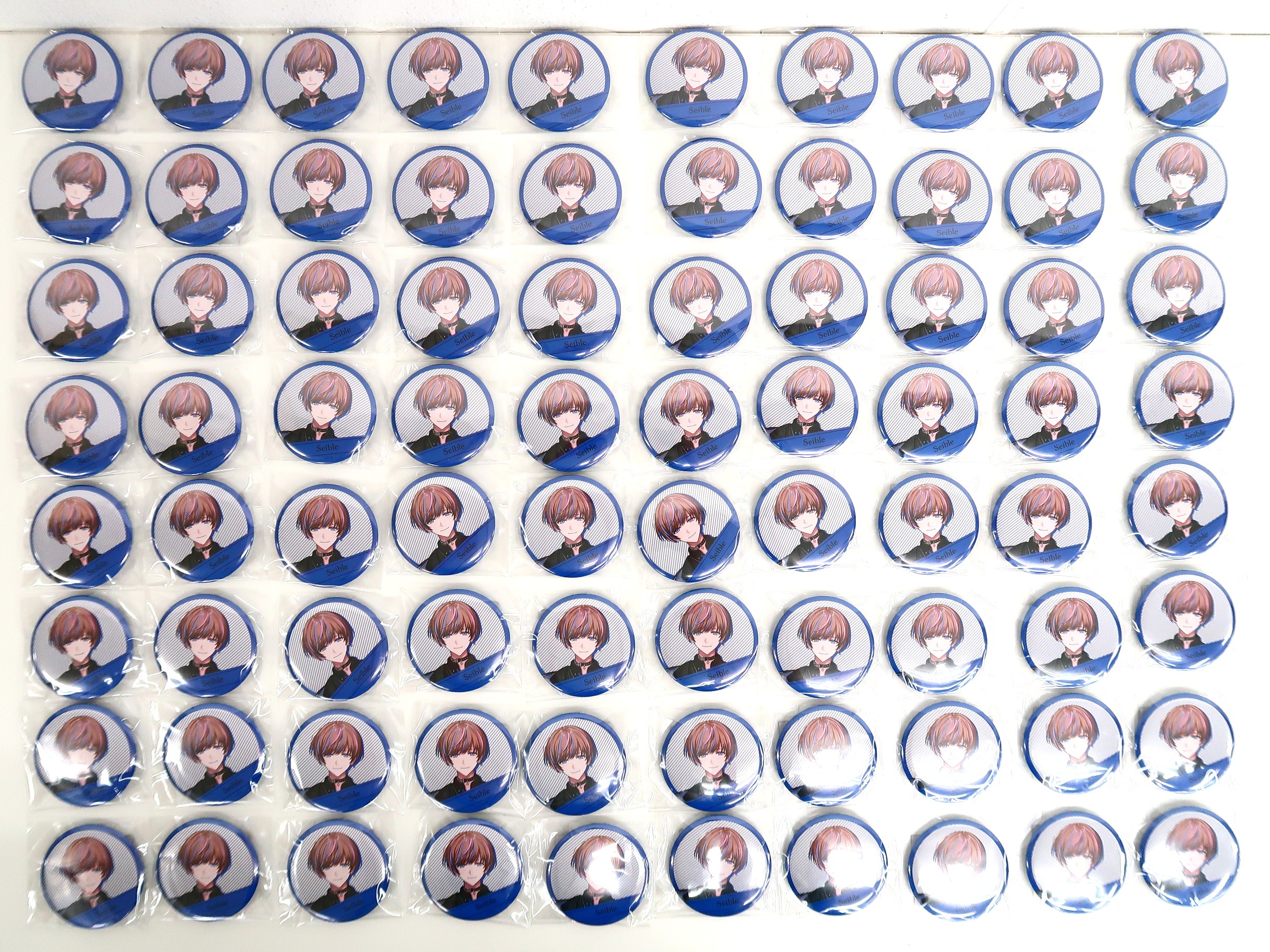 にじさんじ NIJISANJI EN セイブル Welcome Goods 缶バッジ 80個をお